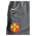 
Alec Burleson St Louis Cardinals Autographed Player Worn Blue Shorts - JSA COA — Back
