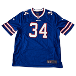 
NEED PRICE Thurman Thomas Buffalo Bills Autographed Authentic Nike Jersey - Beckett COA — Back