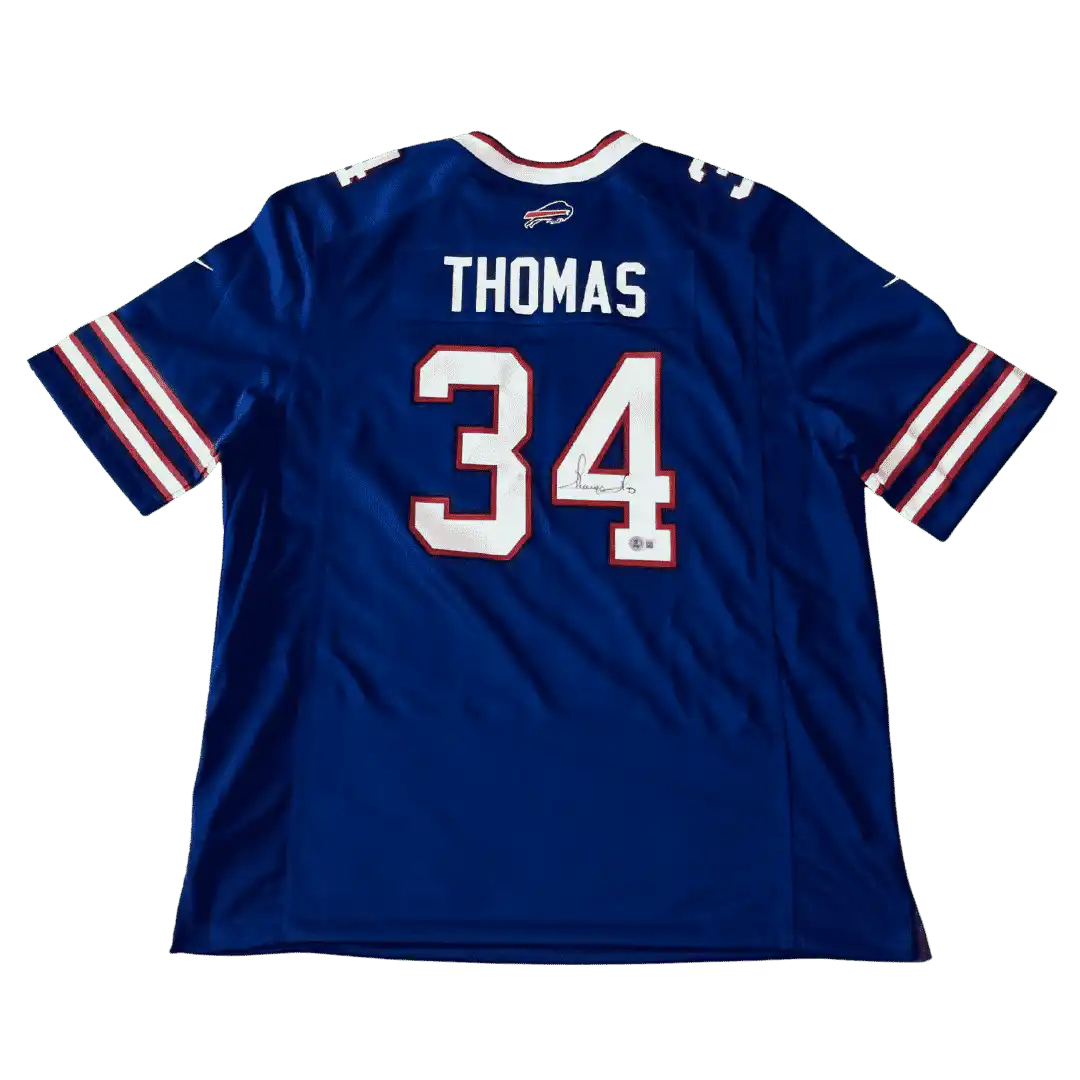 Thurman Thomas Buffalo Bills Autographed Authentic Nike Jersey - Beckett COA