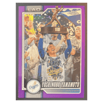 
Yoshinobu Yamamoto 2026 Topps Chrome Purple Refractor - Image Variation /75 Card