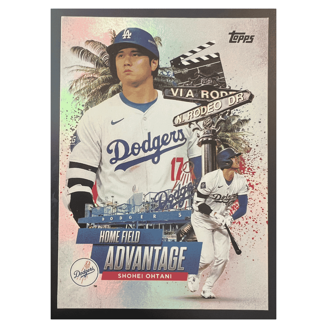 Shohei Ohtani 2025 Topps Baseball Series One Home Field Advantage Card #HA-5