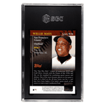 
Willie Mays SGC 9 2001 Topps Golden Anniversary Autographed Card