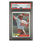 
Joe Montana PSA 8 1981 Topps Rookie RC Card