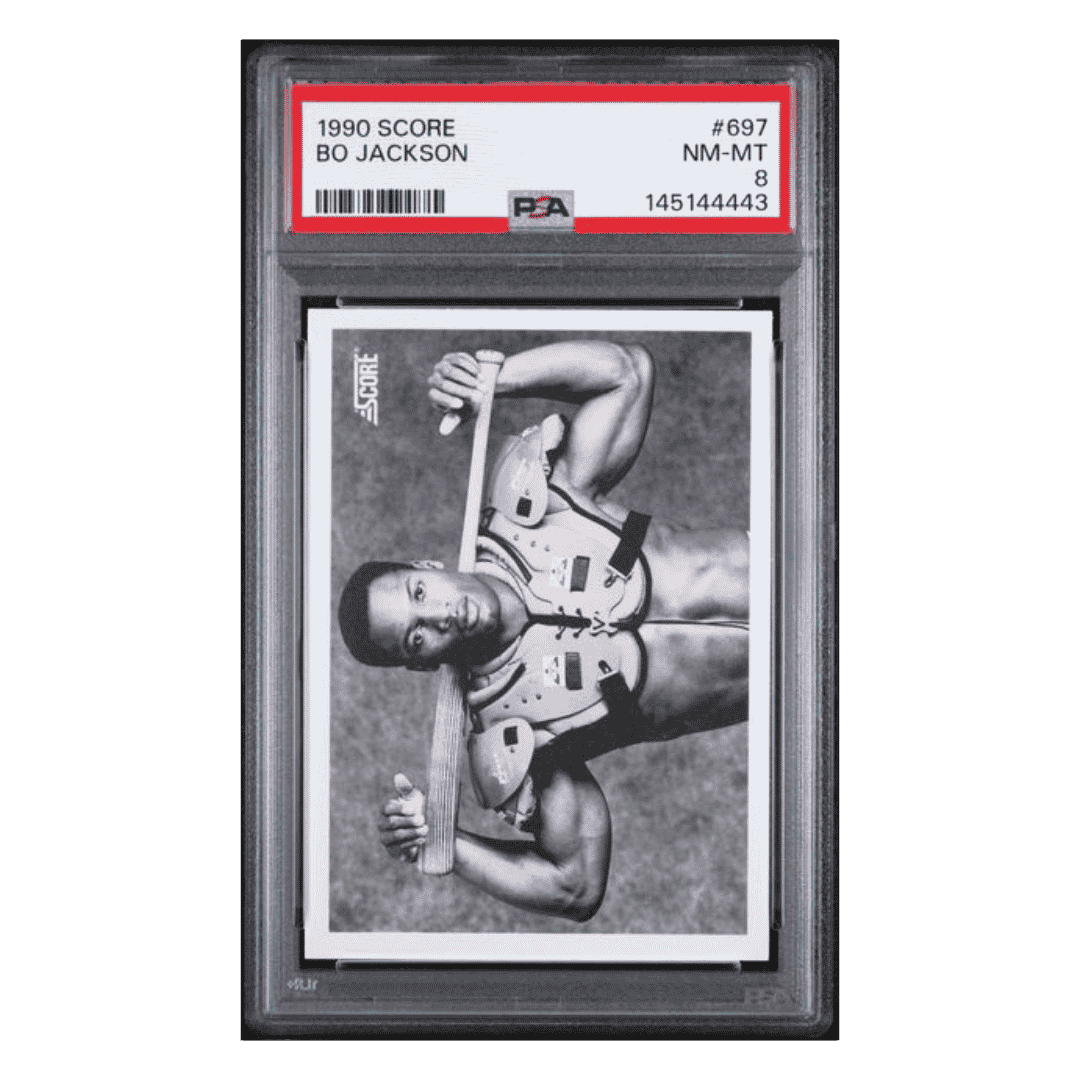 Bo Jackson PSA 8 1990 Score Card #697