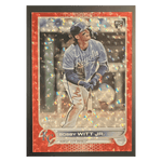 
Bobby Witt Jr 2022 Topps Update Series Red Foil Rookie RC /199 Card