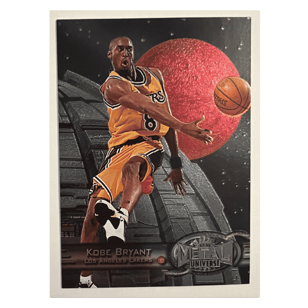 Kobe Bryant 1997-98 Skybox Metal Universe Card #81