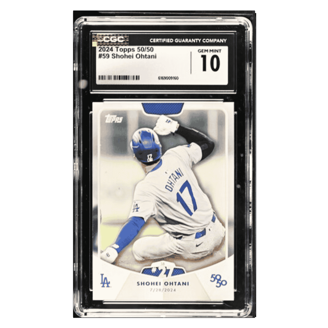 Shohei Ohtani CGC 10 2024 Topps 50/50 Card #59