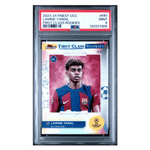 
Lamine Yamal PSA 9 2023-24 Topps Finest UEFA Club Competitions First Class Rookies Card