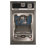 
James Cook PSA 9 2023 Panini Prizm Autograph - Blue Shimmer /25 Card