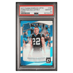 
Christian McCaffrey PSA 10 2017 Panini Donruss Optic Rated Rookie Holo Card
