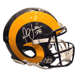 
Marshall Faulk St Louis Rams Autographed Full Size Authentic Helmet - Radtke COA — Front