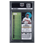 
Kyle Schwarber PSA 9 2025 Topps Cosmic Chrome Green Space Dust