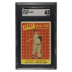 
Mickey Mantle SGC 4 1958 Topps All-Star Card