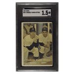 
Yankees' Power Hitters SGC 1.5 1957 Topps Card