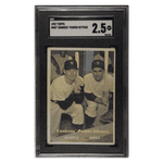 
Yankees' Power Hitters SGC 2.5 1957 Topps Card