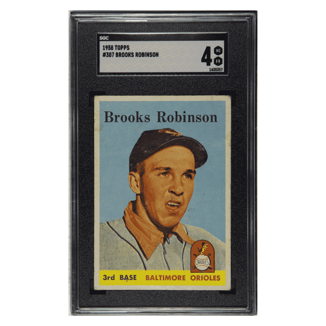Brooks Robinson SGC 4 1958 Topps Card #307