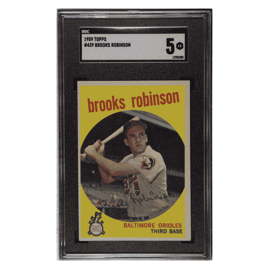 Brooks Robinson SGC 5 1959 Topps Card #439