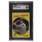 
Brooks Robinson SGC 5 1959 Topps Card