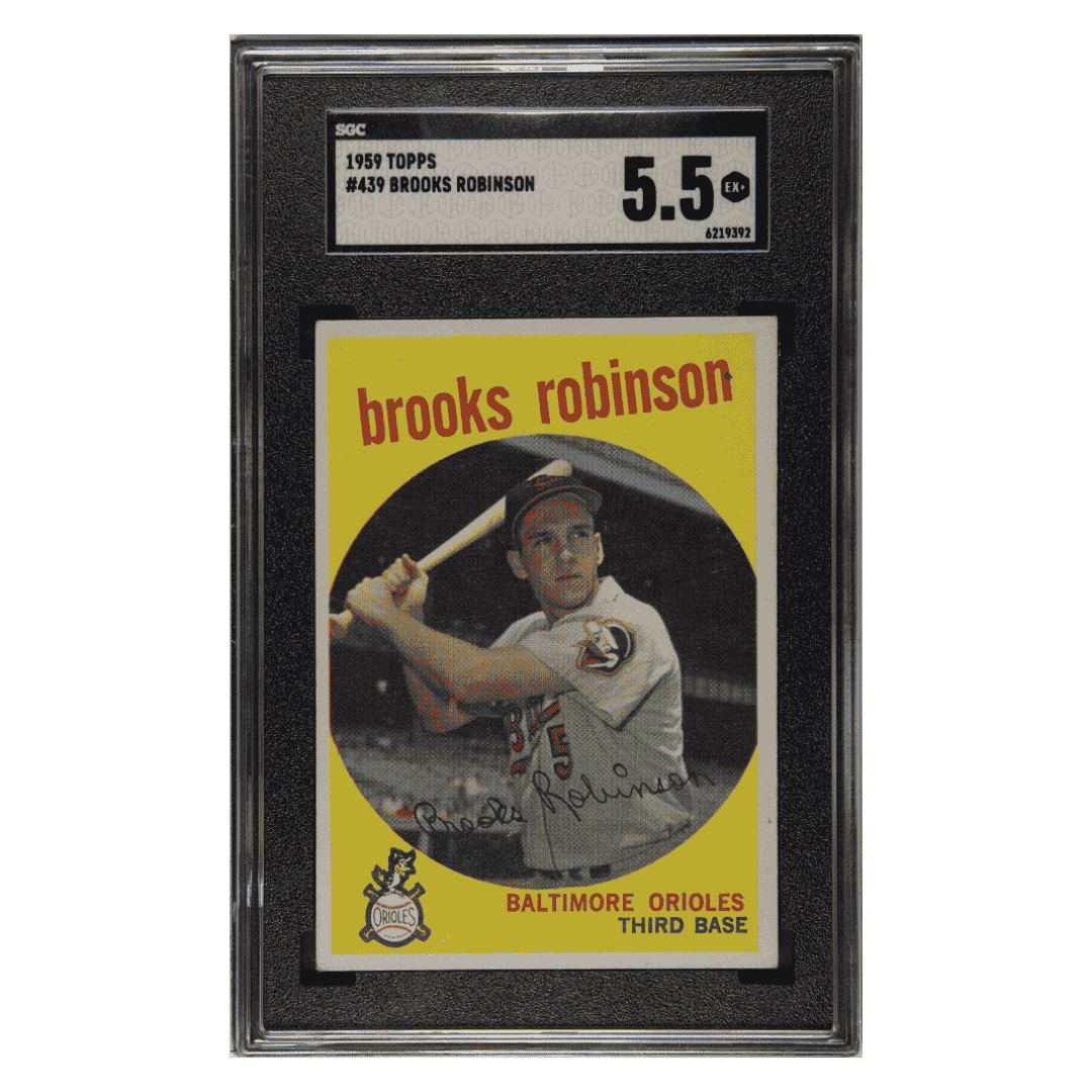 Brooks Robinson SGC 5.5 1959 Topps Card #439