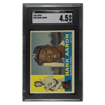 
Hank Aaron SGC 4.5 1960 Topps Card
