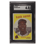 
Hank Aaron SGC 4.5 1959 Topps Card