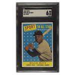 
Willie Mays SGC 6 1958 Topps All-Star Card