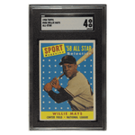 
Willie Mays SGC 4 1958 Topps All-Star Card