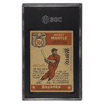 
Mickey Mantle SGC 2.5 1959 Topps All-Star Card