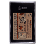 
Sandy Koufax SGC 3 1958 Topps Card