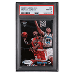
Michael Jordan PSA 8 1998 Topps Stadium Club Card