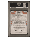 
Nolan Ryan PSA 8 2023 Topps Baseball Stars Autographed Gold