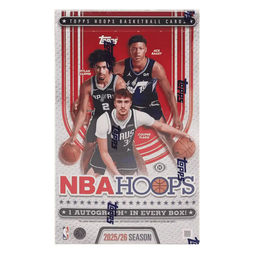 2025-26 Topps NBA Hoops Basketball Hobby Box