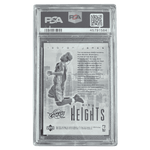 
LeBron James PSA 10 2003 Upper Deck Redemption Special Card — Back
