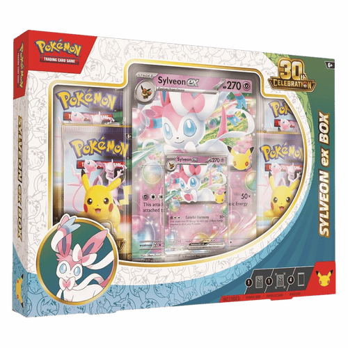 Pokemon TCG: 30th Celebration - Sylveon ex Box