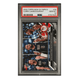 Curry/James/Durant PSA 10 2024 Topps Now Olympics Card #26