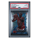 Michael Jordan PSA 8 1994 Topps Finest w/Coating Card #331