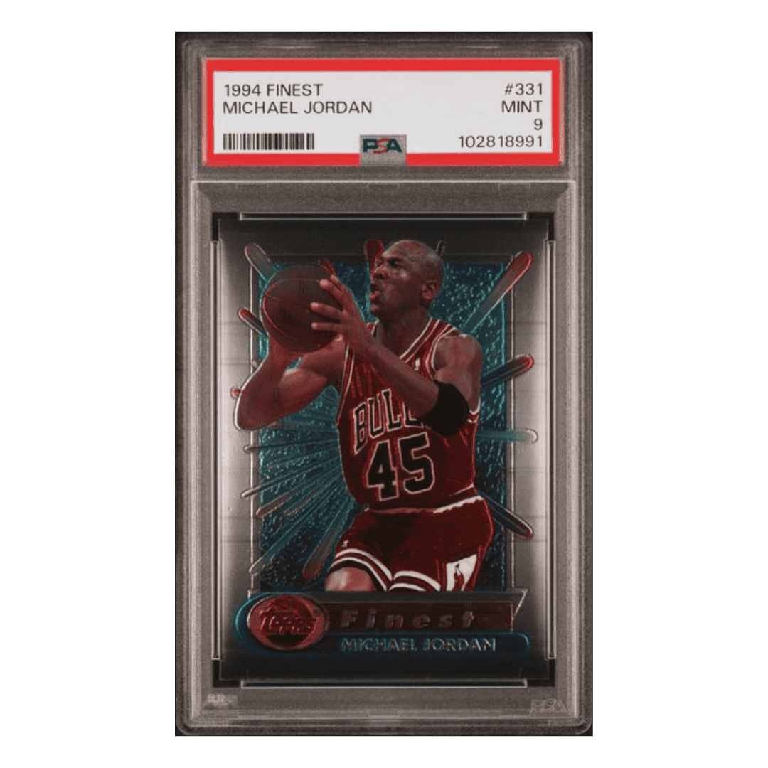 Michael Jordan PSA 9 1994 Topps Finest Card #331