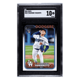 Yoshinobu Yamamoto SGC 10 2024 Topps Card #553