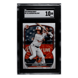 Jackson Holliday SGC 10 2023 Topps Bowman Draft Card #BD-118