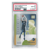 Luka Doncic PSA 10 2018 Panini Status Rookie Prominence Card #3