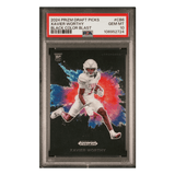 Xavier Worthy PSA 10 2024 Panini Prizm Draft Picks Black Color Blast Rookie RC Card #CB6