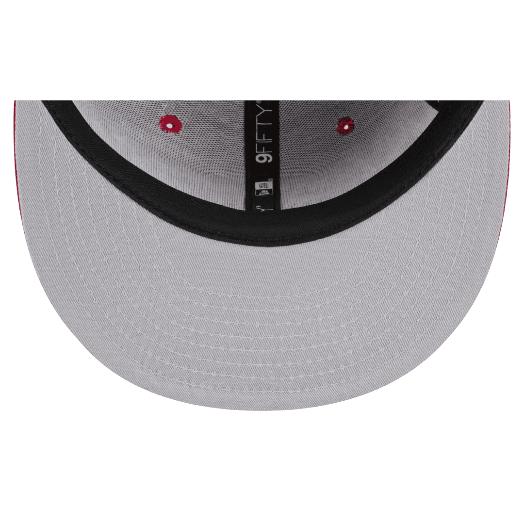 Chicago Blackhawks Script New Era Red 9FIFTY Adjustable Snapback Hat
