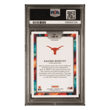 Xavier Worthy PSA 10 2024 Panini Prizm Draft Picks Black Color Blast Rookie RC Card #CB6