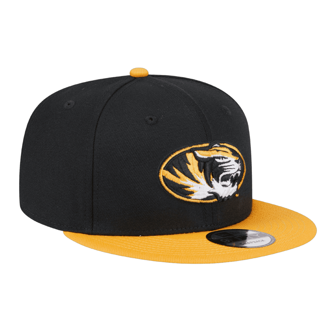 Missouri Tigers Official Team Color New Era 2Tone 9FIFTY Adjustable Snapback Hat