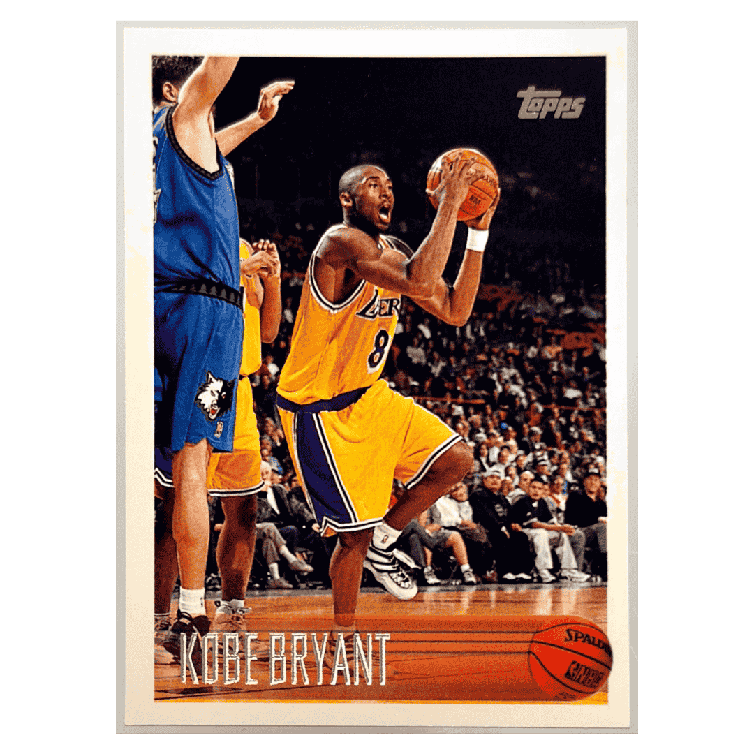 Kobe Bryant 1996 Topps Rookie Card #138
