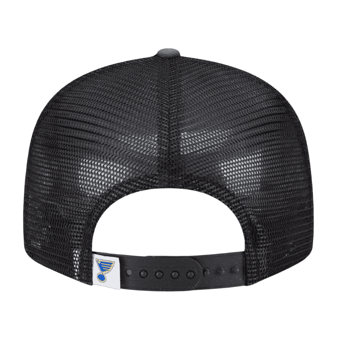 St Louis Blues Trucker Meshback New Era Woodland Camo 9FIFTY Adjustable Snapback Hat