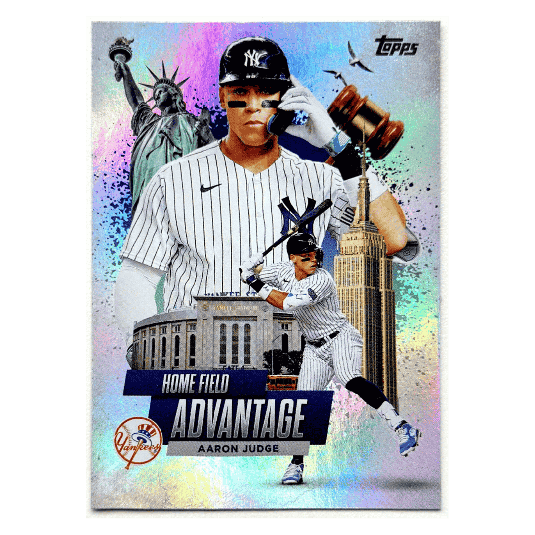 Aaron Judge 2025 Topps Home Field Advantage Card #HA-1