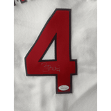 Yadier Molina St Louis Cardinals Autographed Authentic Flex Base Majestic Jersey with Patches- JSA COA
