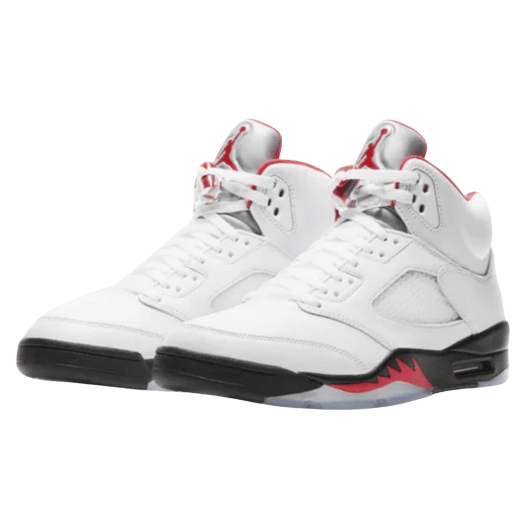 Jordan 5 Retro Fire Red Silver Tongue (2020)