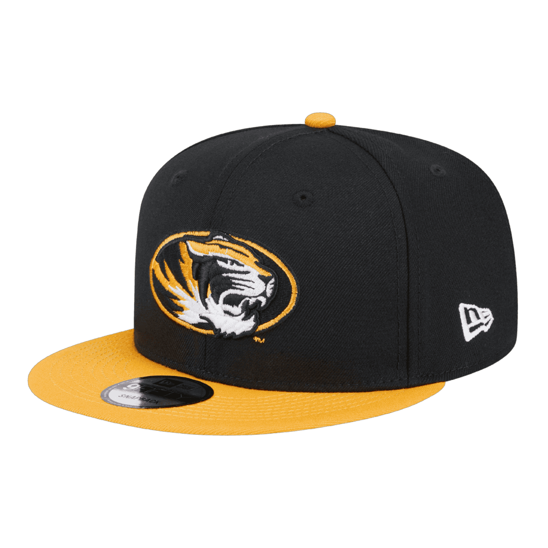 Missouri Tigers Official Team Color New Era 2Tone 9FIFTY Adjustable Snapback Hat